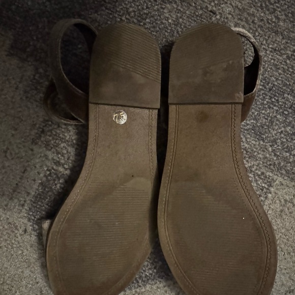 Steve Madden Velvet Brown Sandals - Picture 2 of 3